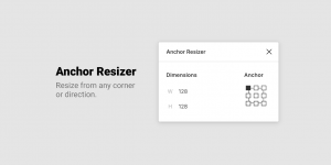 Free Anchor Resizer Figma Plugin | Figma Elements