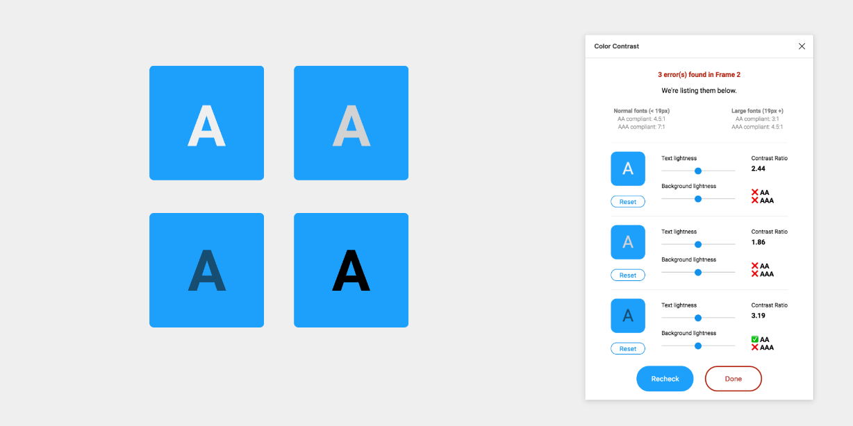 Free Color Contrast Checker Figma Plugin Figma Elements