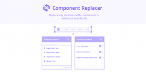 Free Component Replacer Figma Plugin | Figma Elements