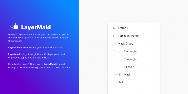 Free LayerMaid Figma Plugin | Figma Elements