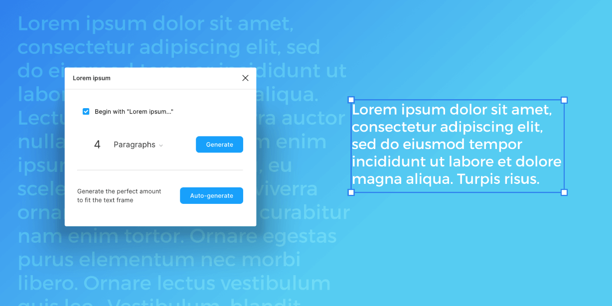 Free Lorem ipsum Figma | Figma Elements