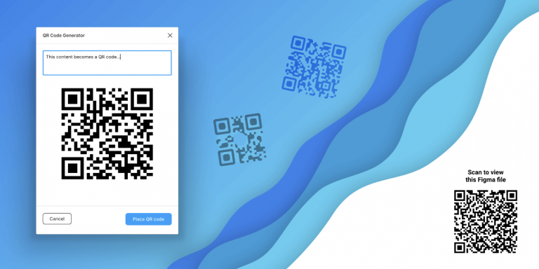 Free Qr Code Generator Figma Plugin | Figma Elements