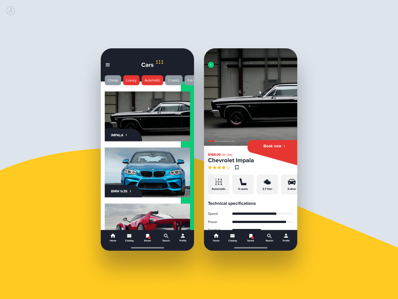 Car Rent iOS App Free Figma Resource Figma Elements