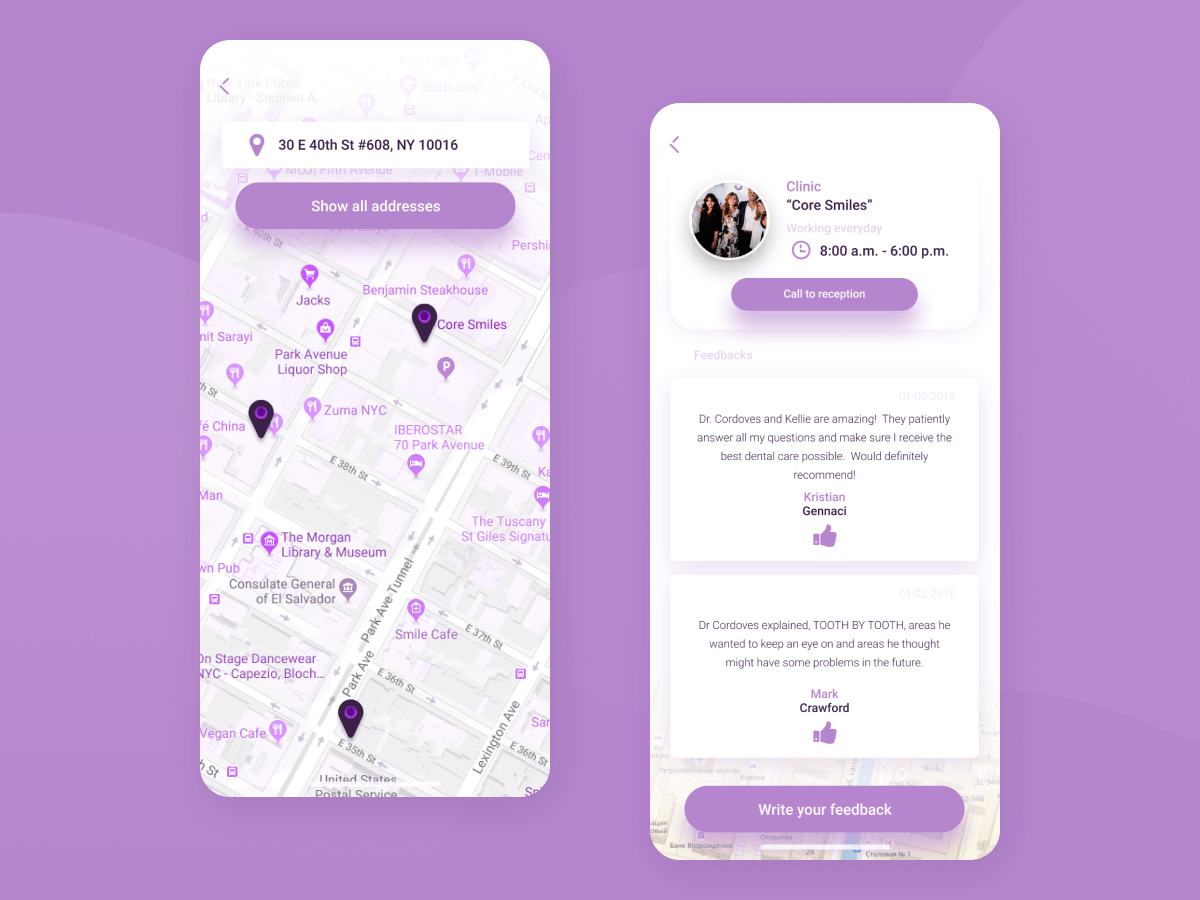 Clinic Application Free Figma Resource Figma Elements