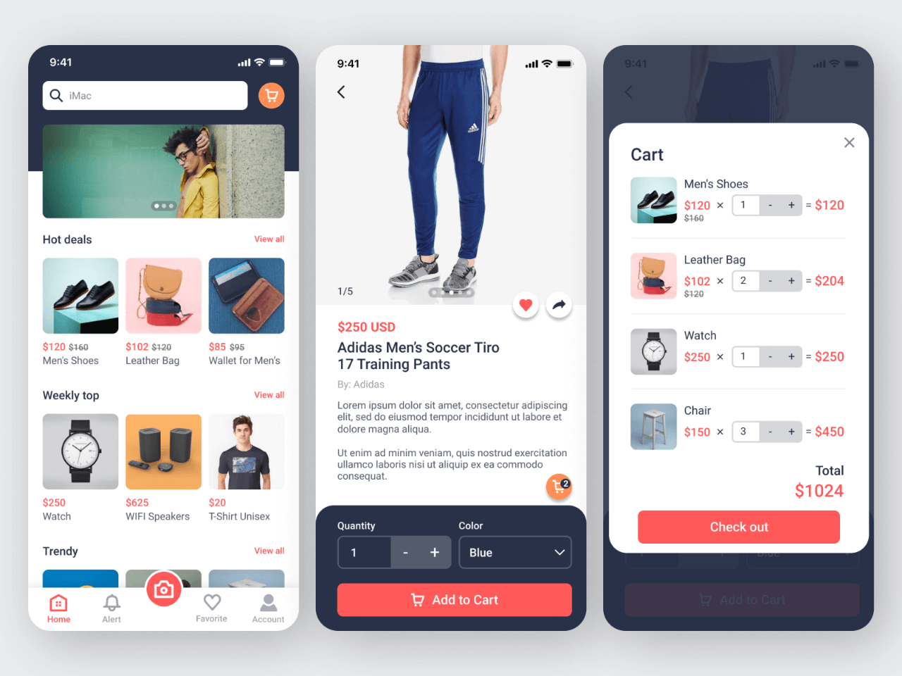 40 Attractive Ecommerce Product Page Card Ui Designs