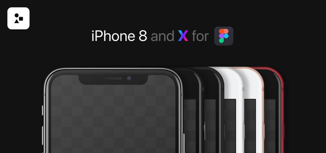 Iphone 8 And Iphone X Editable Mockup Free Figma Resource Figma Elements