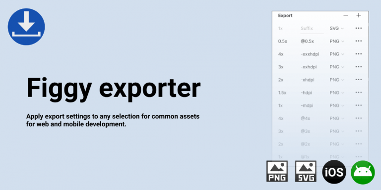 Free Figgy Exporter Figma Plugin | Figma Elements