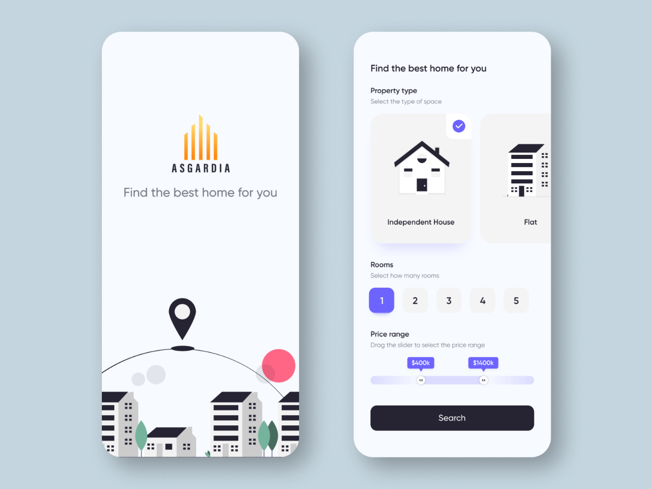 P ui. SMARTHOME UI figma.