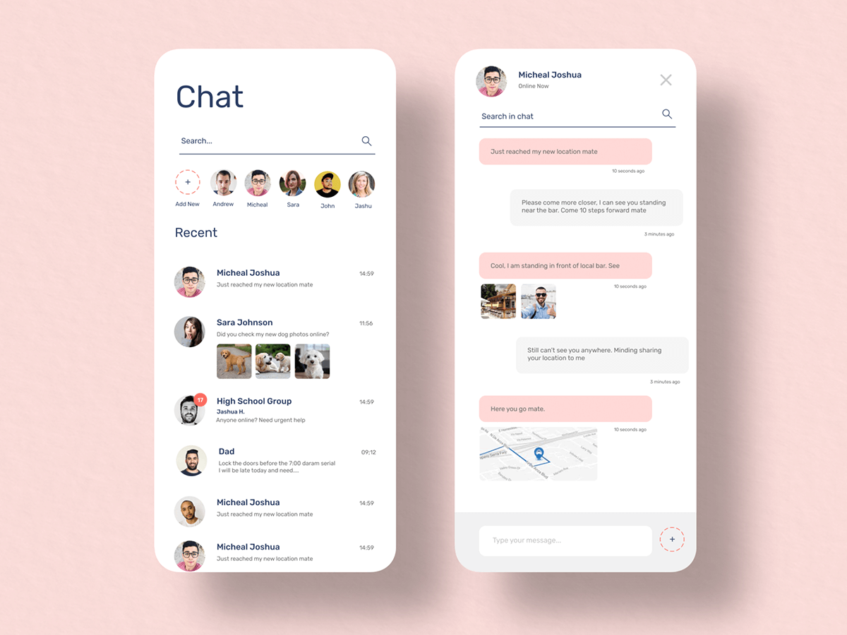 Design chat