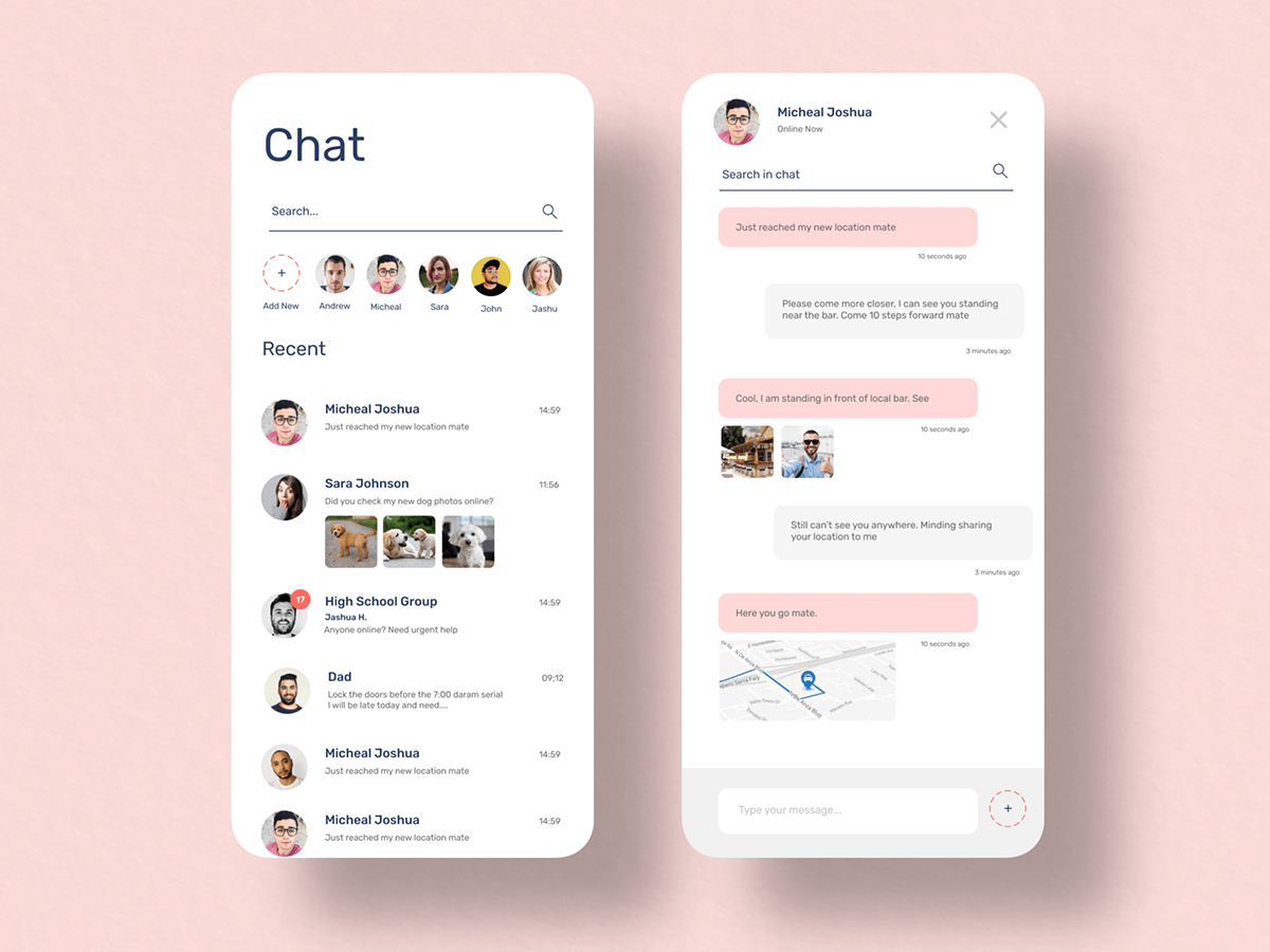 Chat App Free Figma Resource Figma Elements