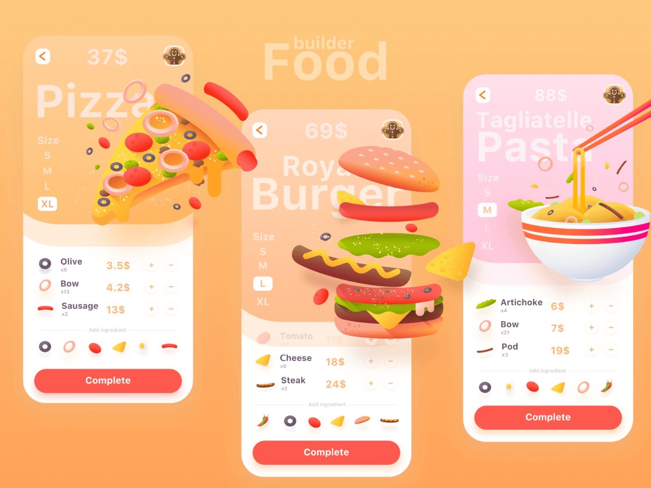 Food Delivery App Ui Design