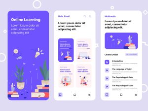 Online Learning App - Free Figma Resource | Figma Elements