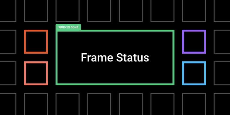 Free Frame Status Figma Plugin | Figma Elements