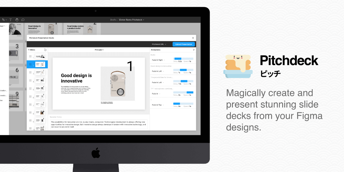 pitchdeck presentation figma