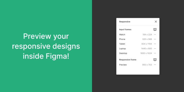 responsive design in figma