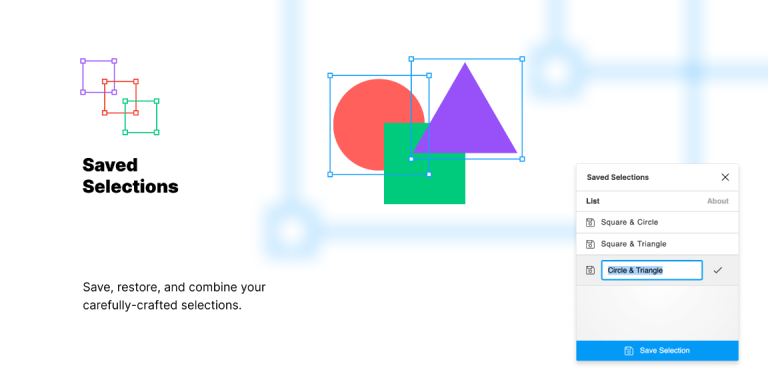 Free Saved Selections Figma Plugin | Figma Elements