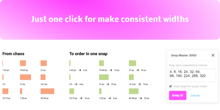 Free Snap Master 3000 Figma Plugin | Figma Elements