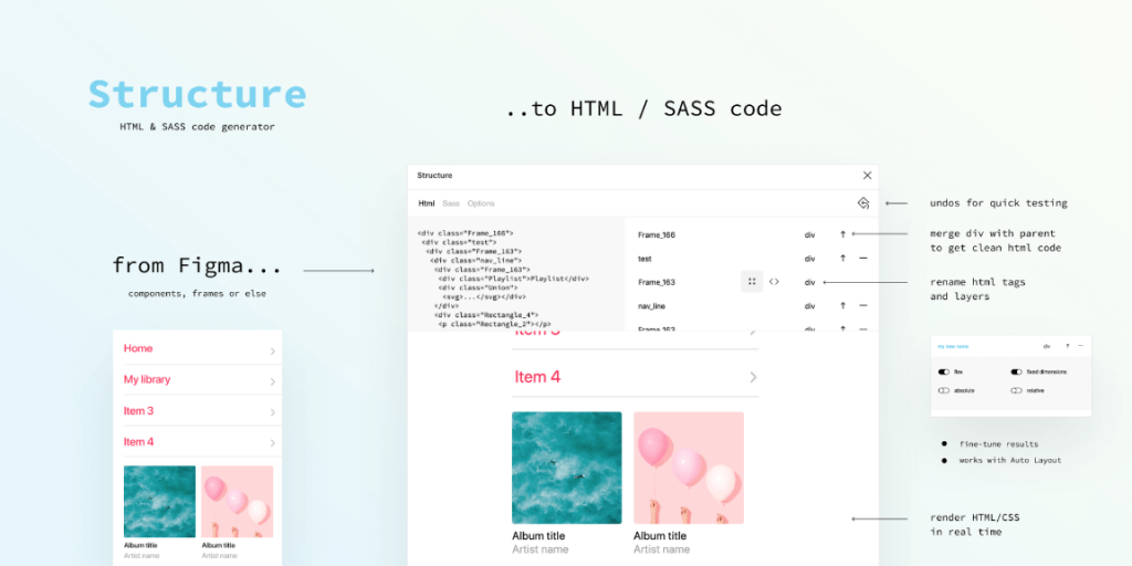 Free Structure Figma Plugin | Figma Elements