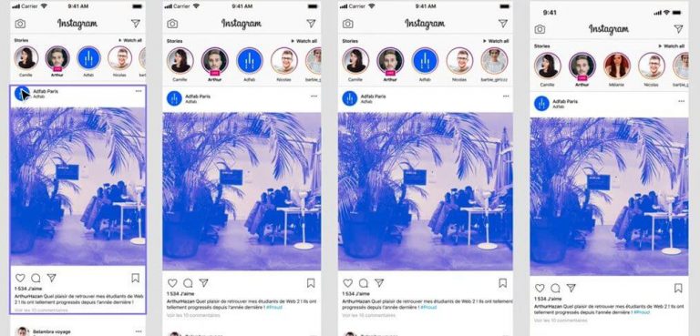 Instagram Responsive Layout - Free Figma Resource | Figma Elements