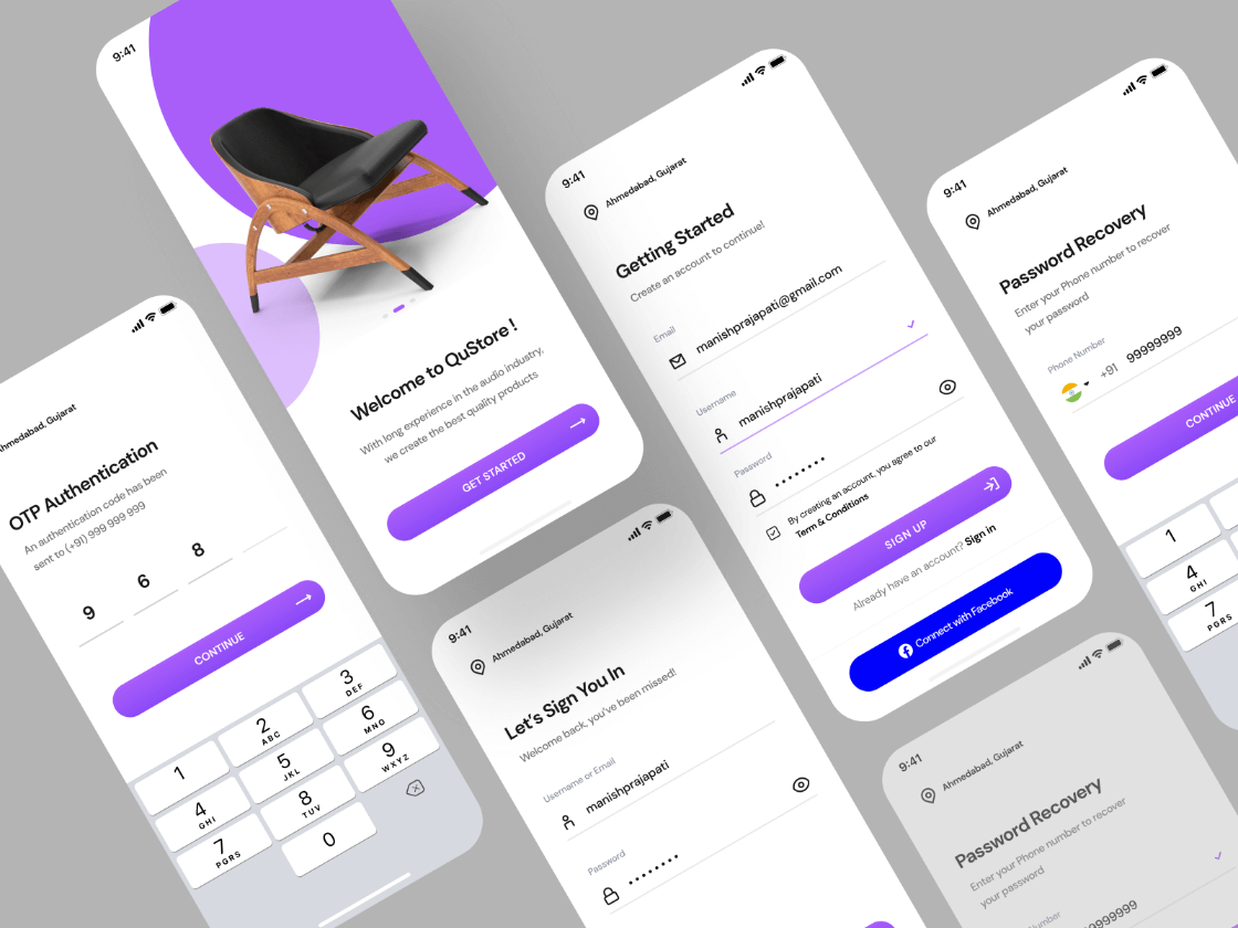 Figma Sign Up Page Template