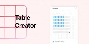 Free Table Creator Figma Plugin | Figma Elements