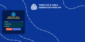 Free TEMPLATE & TABLE GENERATOR FROM API Figma Plugin | Figma Elements