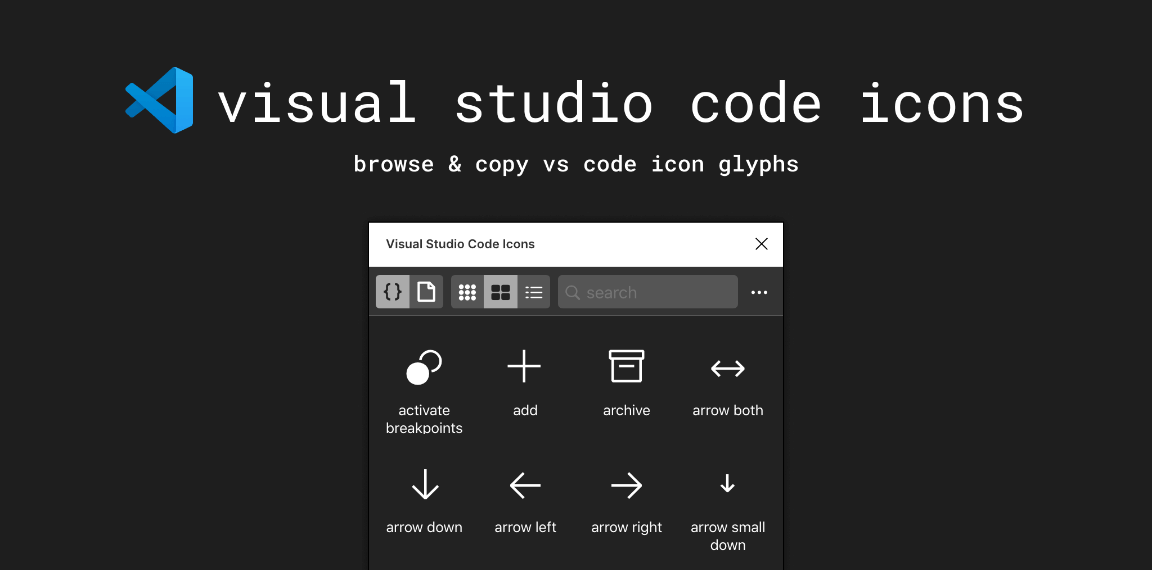 visual studio code icon