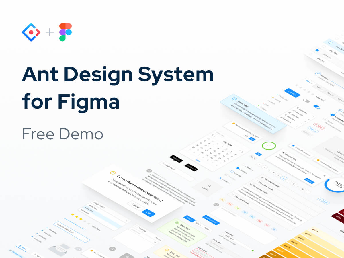 Ant Design System Free Figma Resource Figma Elements