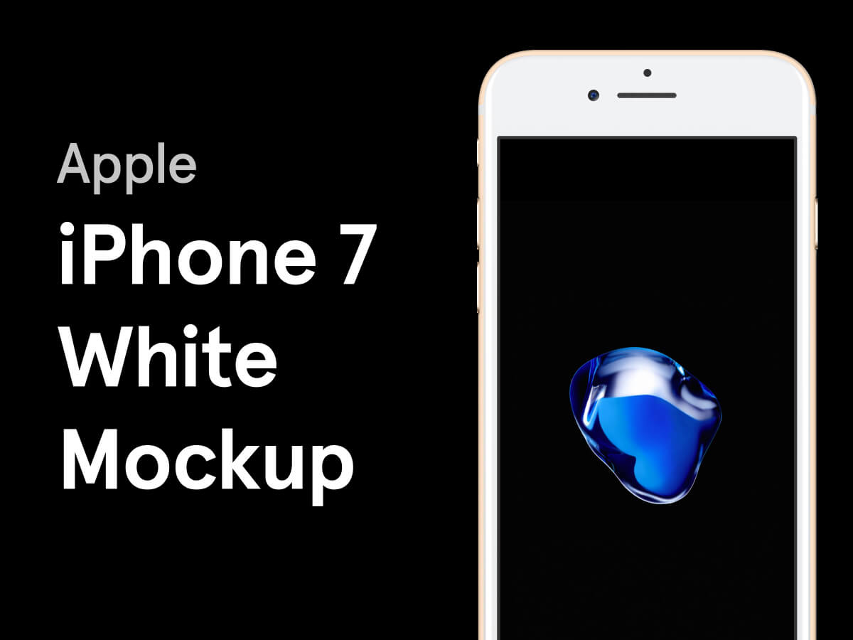 Download iPhone 7 White Mockup - Free Figma Resource | Figma Elements