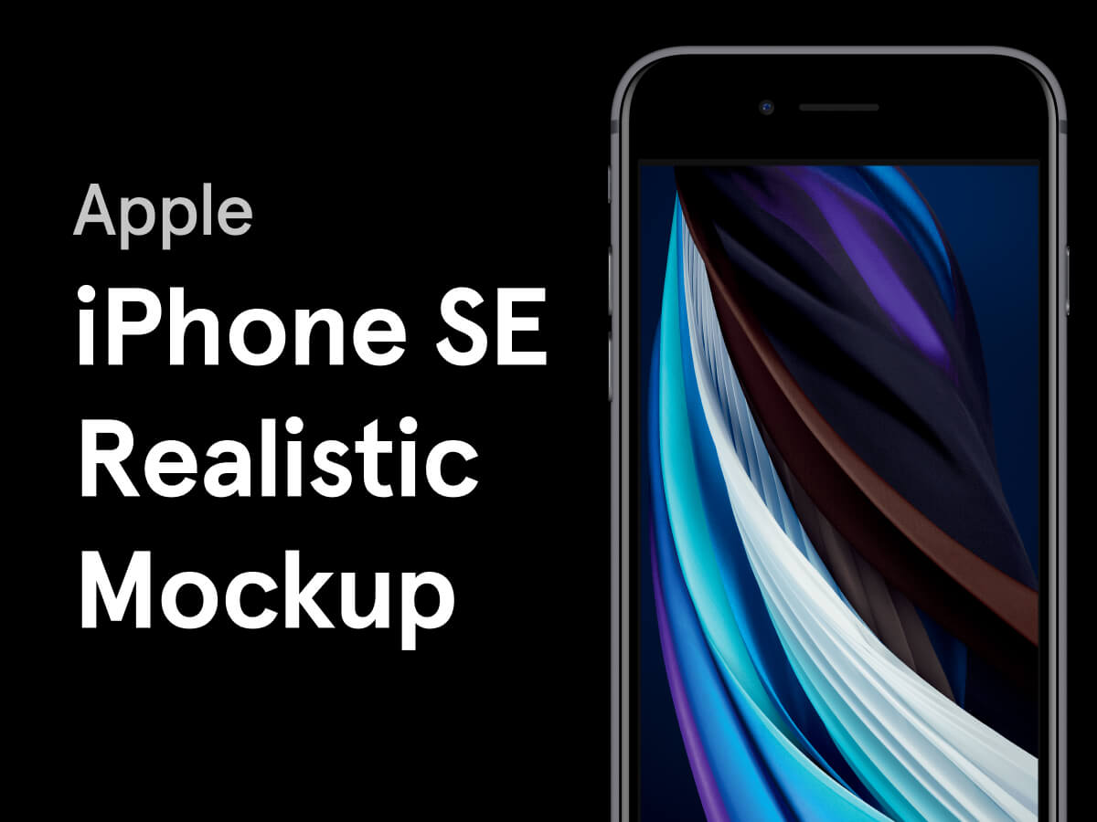 Download iPhone SE Realistic Mockup - Free Figma Resource | Figma Elements