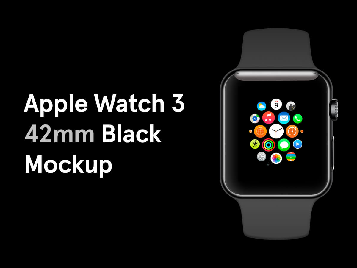 70+ Apple Watch Mockups & Graphics | Design Shack