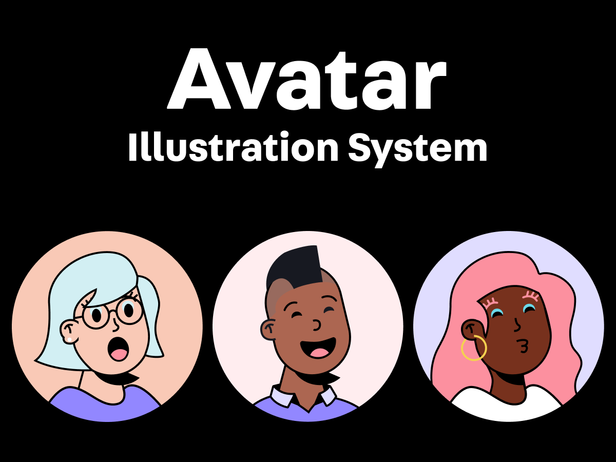 Avatar Illustration System - Figma UI Kit