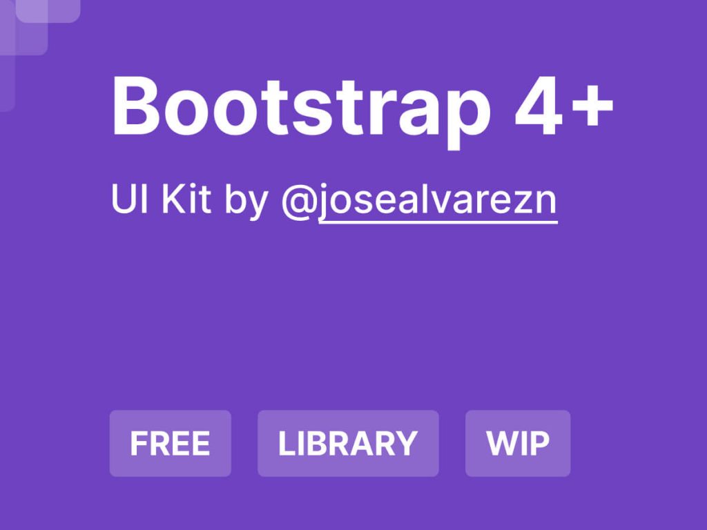 Bootstrap 4 Figma UI Kit