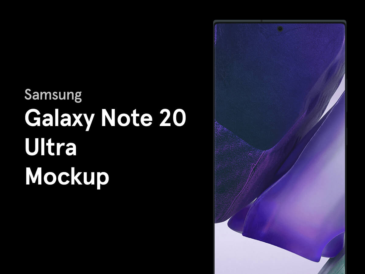 Download Samsung Galaxy Note 20 Ultra Mockup - Free Figma Resource | Figma Elements