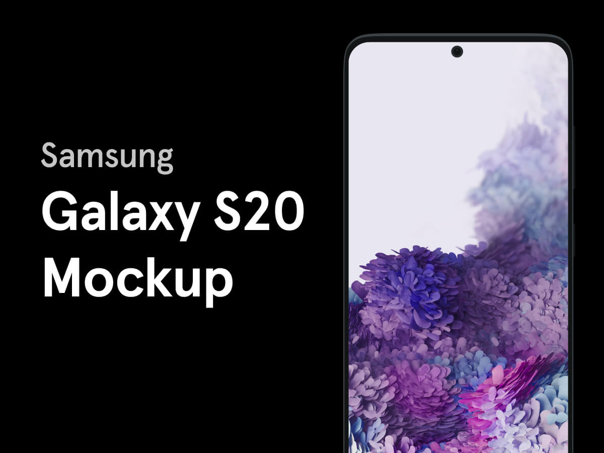 Download Samsung Galaxy S20 Mockup - Free Figma Resource | Figma Elements