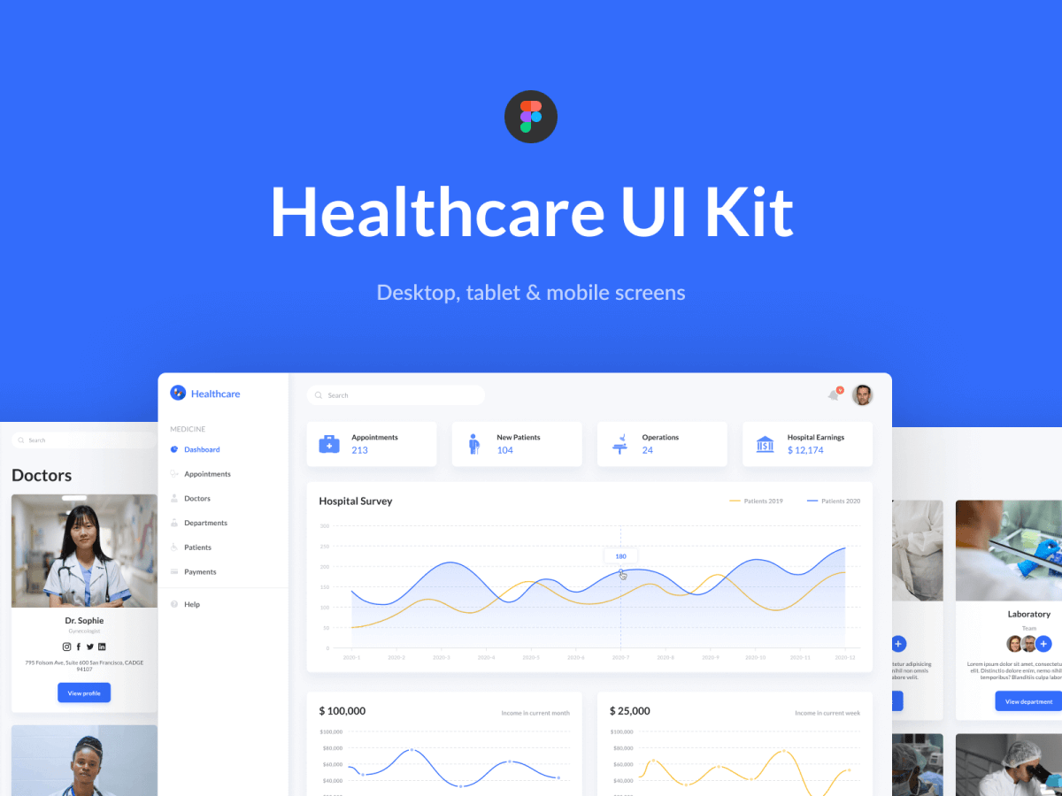 Healthcare - Figma UI Kit