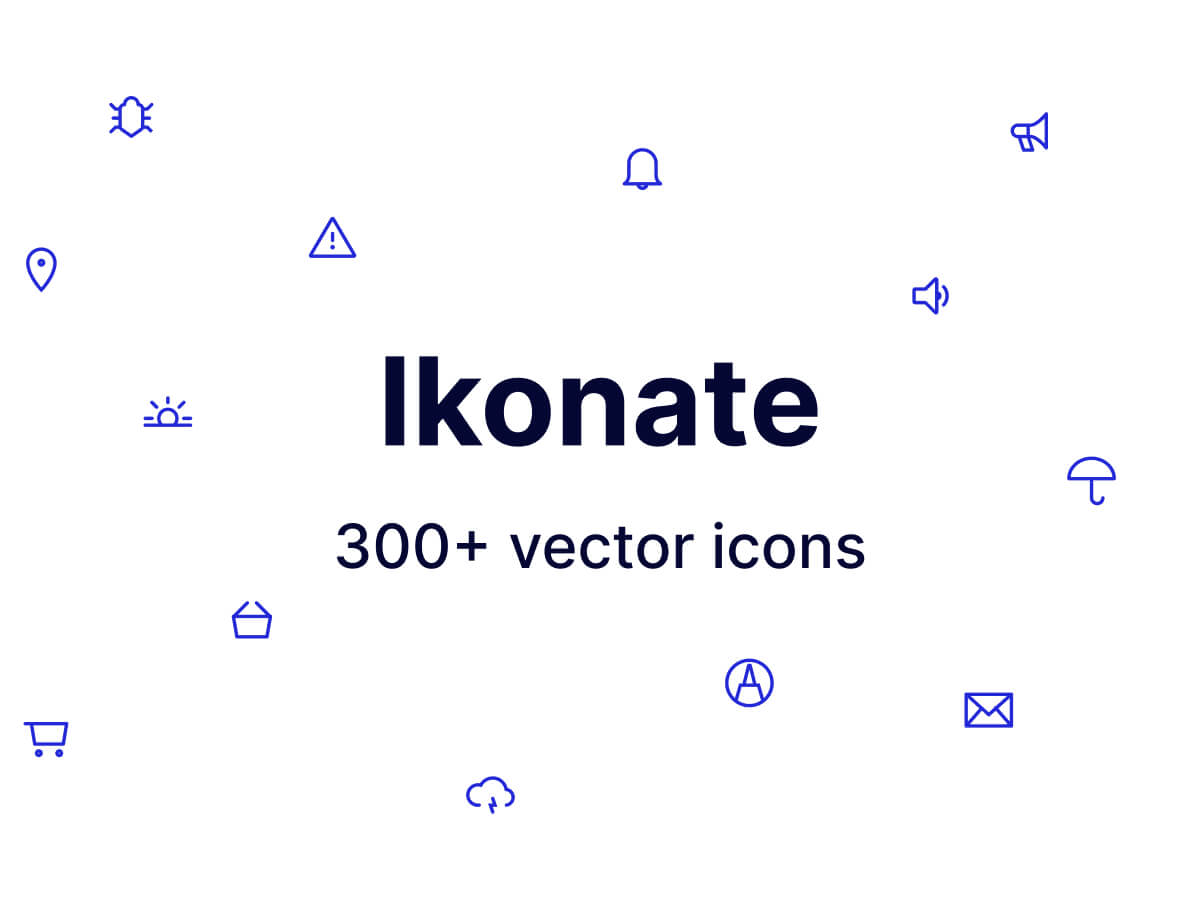 Ikonate 300+ Vector Icons for Figma