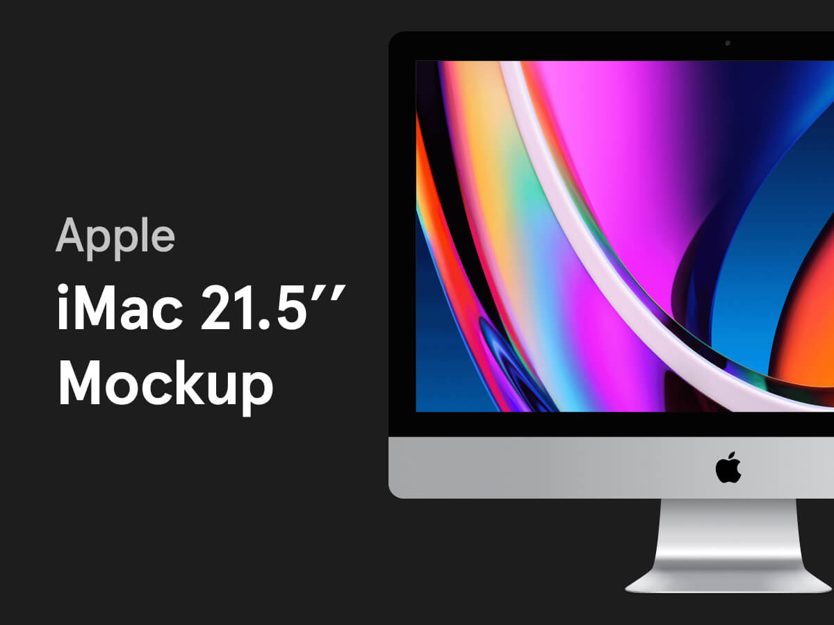 Download Imac 21 5 Mockup Free Figma Resource Figma Elements