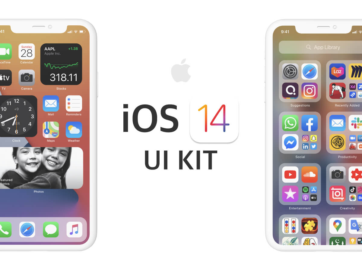 iOS 14 UI Kit - Figma UI Kit