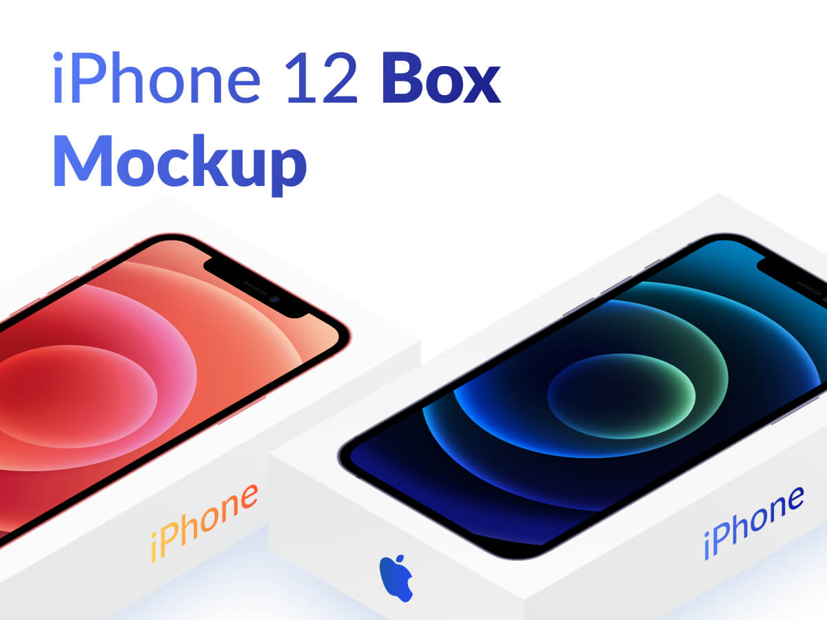 Download iPhone 12 Box Mockup - Free Figma Resource | Figma Elements