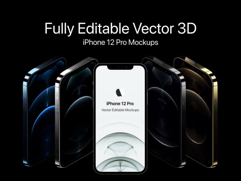 Download iPhone 12 Pro 3D Mockup - Free Figma Resource | Figma Elements