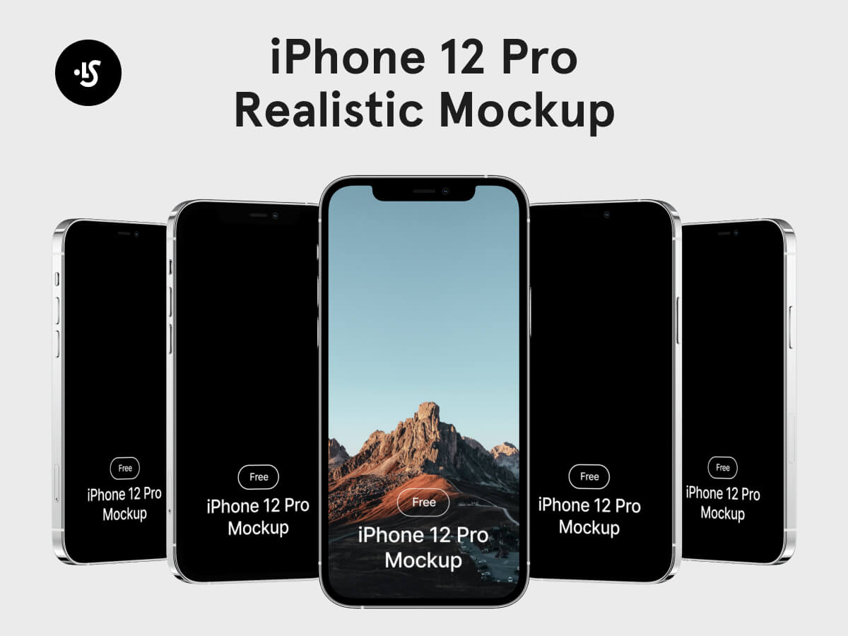 Download Iphone 12 Pro Realistic Mockup Free Figma Resource Figma Elements