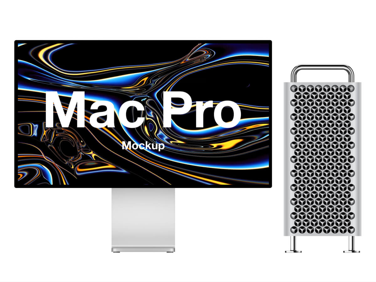 Download Mac Pro Mockup - Free Figma Resource | Figma Elements