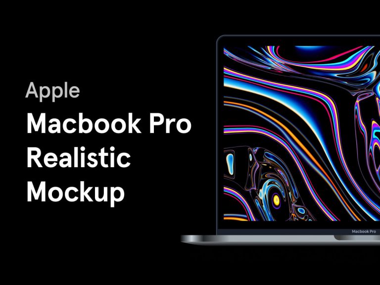 Macbook Pro Realistic Mockup - Free Figma Resource | Figma Elements