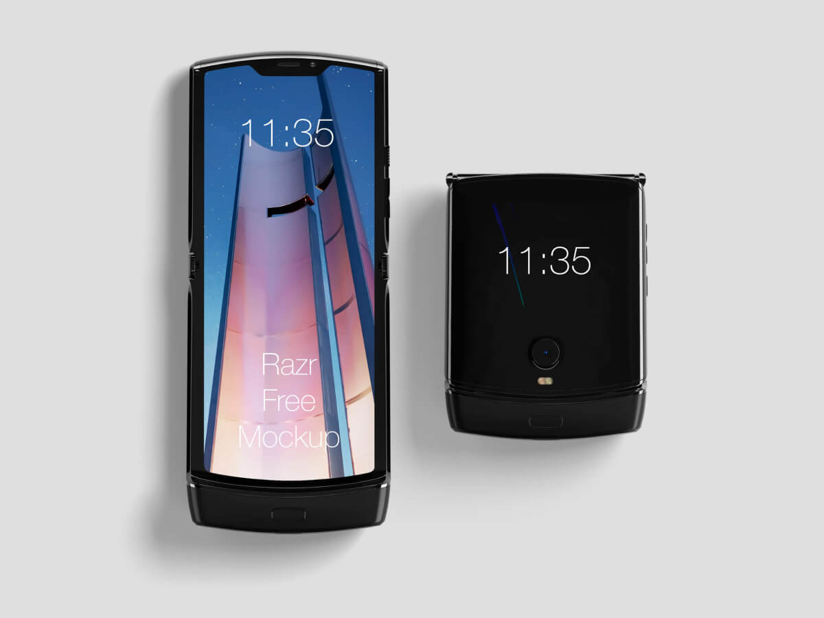 Motorola Razr Figma Mockup