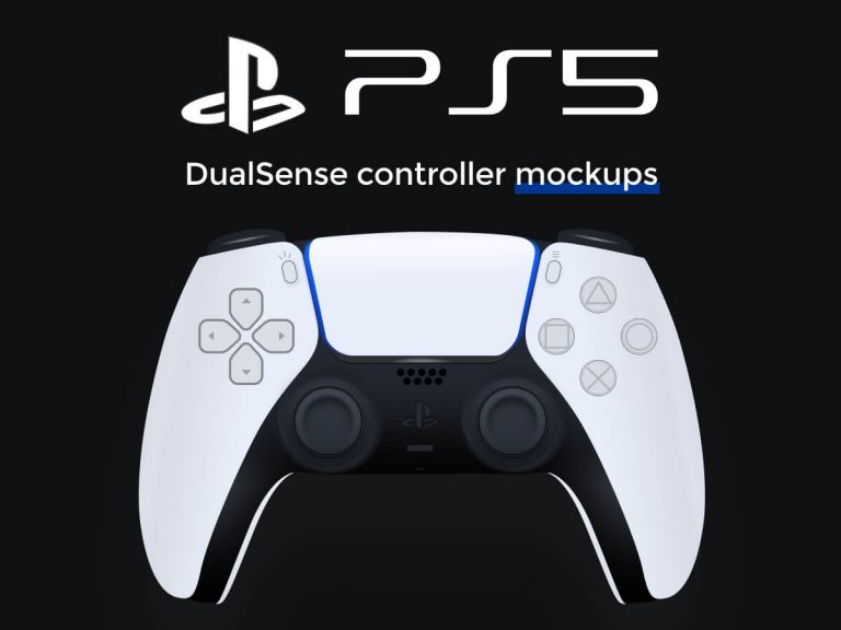 PlayStation 5 Controller Mockup - Free Figma Resource | Figma Elements