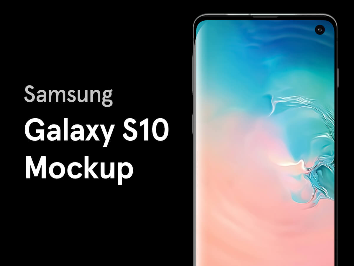 Samsung Galaxy S10 Figma Mockup