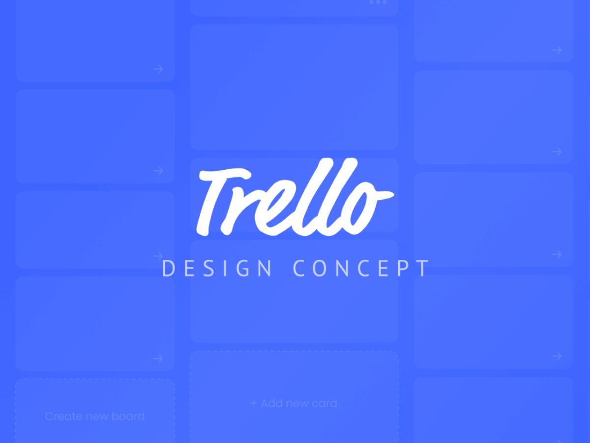 Trello Redesign Concept Figma