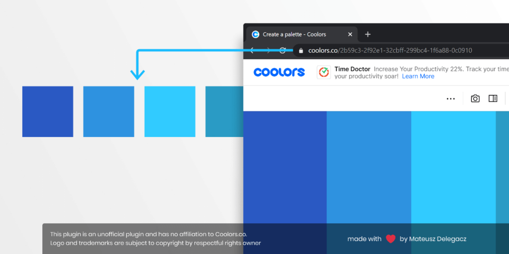 Free Bring yours Coolors pallet into Figma Figma Plugin | Figma Elements