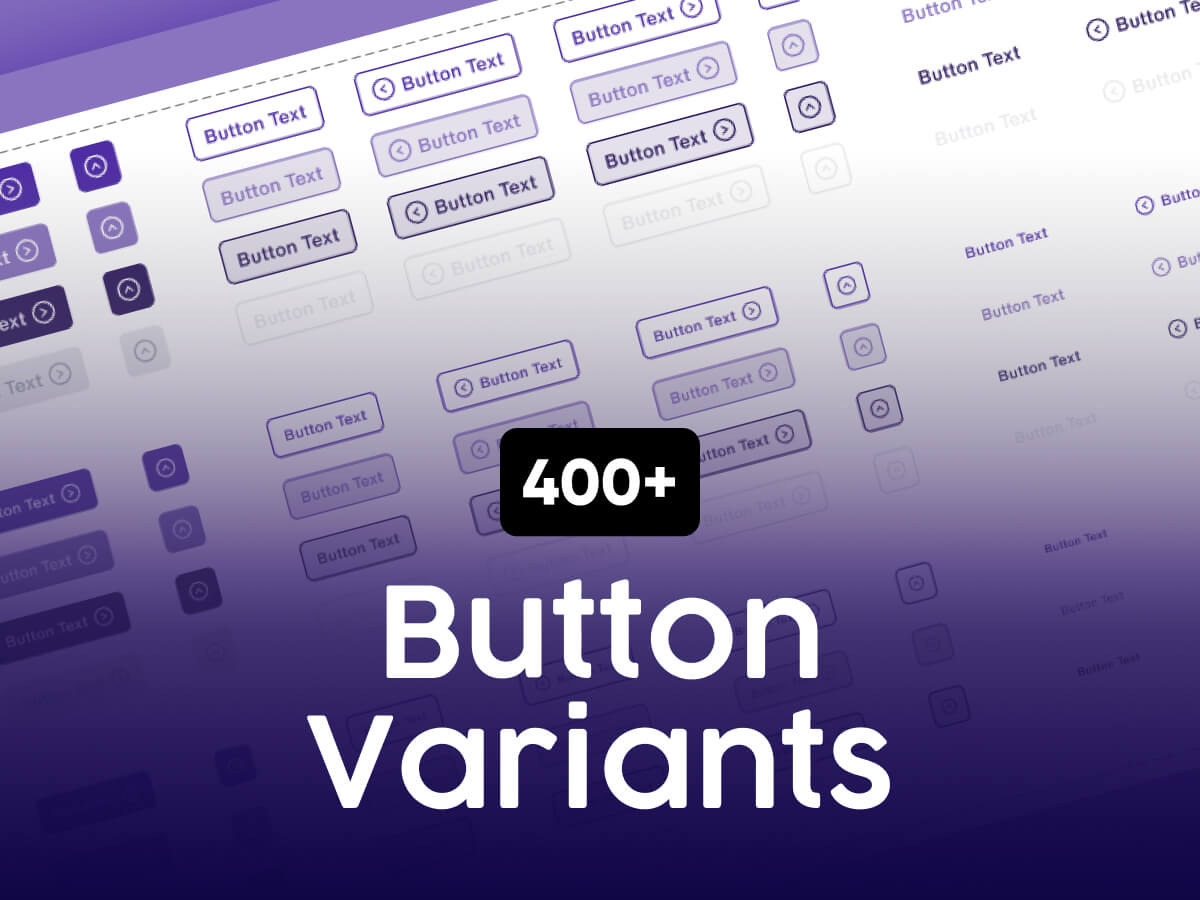 400+ Button Variants